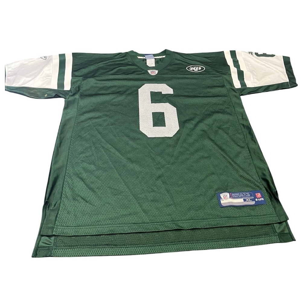 NFL Jersey Mens XL Green Mark Sanchez New York Jets On Field Equipment